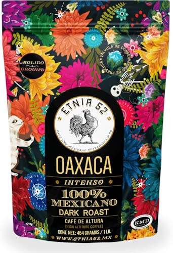Etnia 52 - Oaxaca (Intenso), Mexican Ground Coffee, 1 lb.