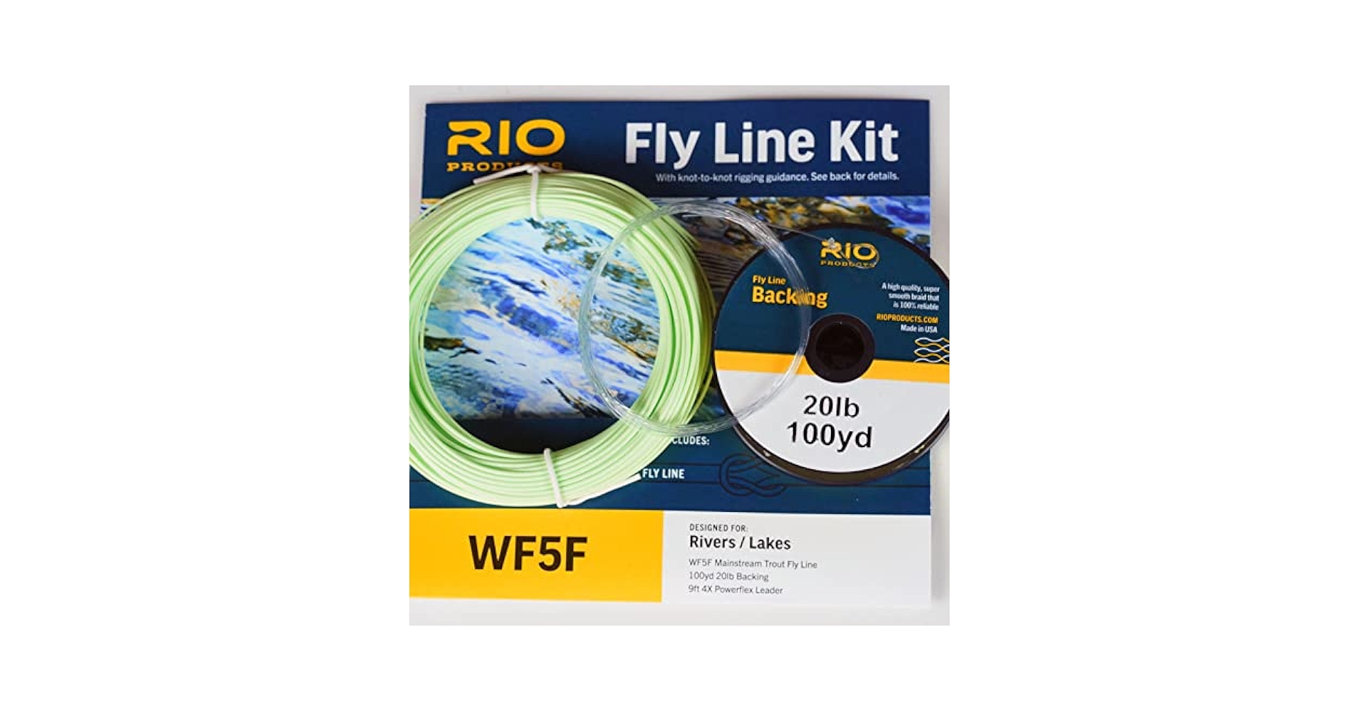 Amazon.com: Rio Fly Line Kit (WF5F) : Sports & Outdoors