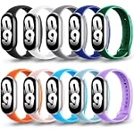 Monuary – Monuary Ersatzarmbänder für Xiaomi Smart Band 10/9/8, 10 Stü