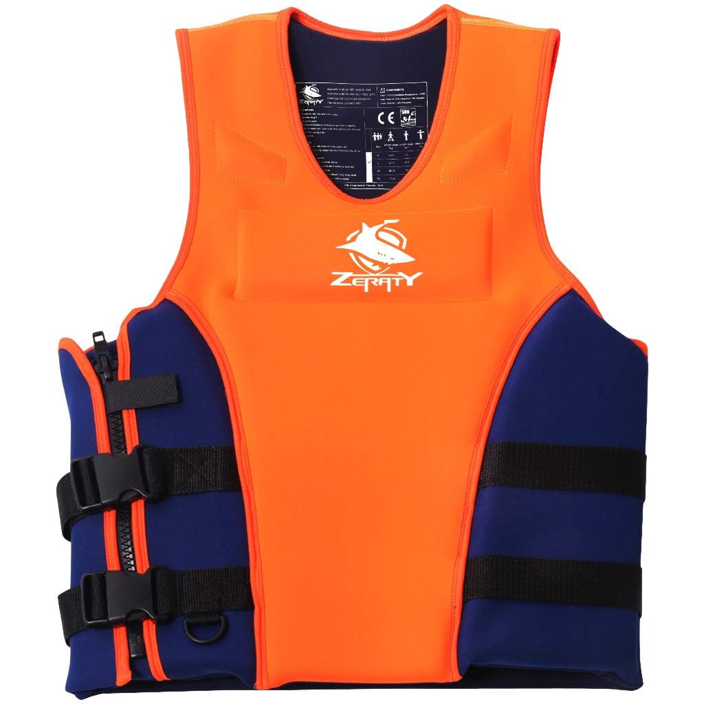 Zeraty Schwimmjacke für Erwachsene Mann Frauen Schwimmweste Auftriebsweste für Kanu Kajak Segeln und andere Wassersportarten