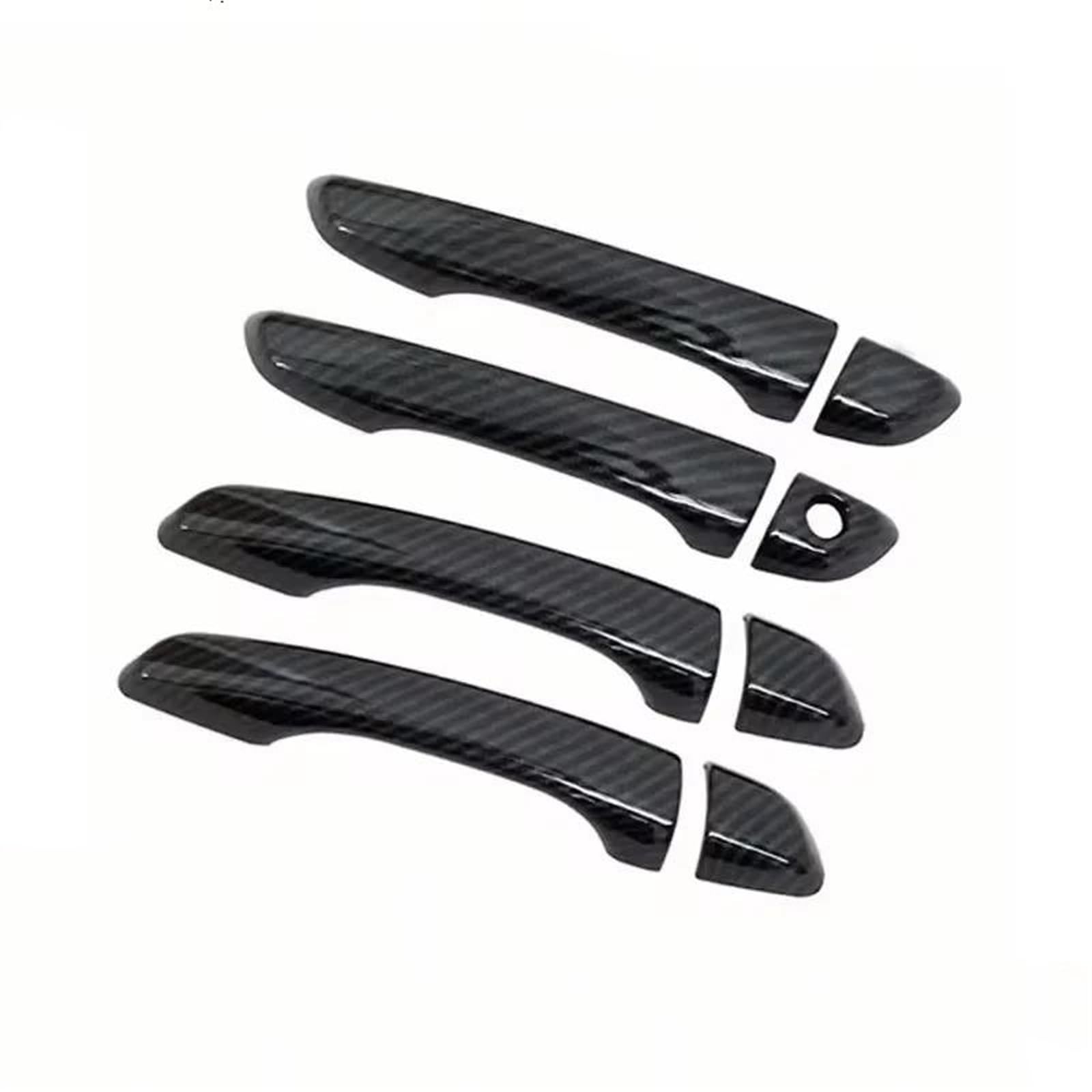 NOHEEU Car Exterior Door Handle Trim Cover Parts Accessories for Peugeot 2008 P24 MK2 2020-2023(Style 6)