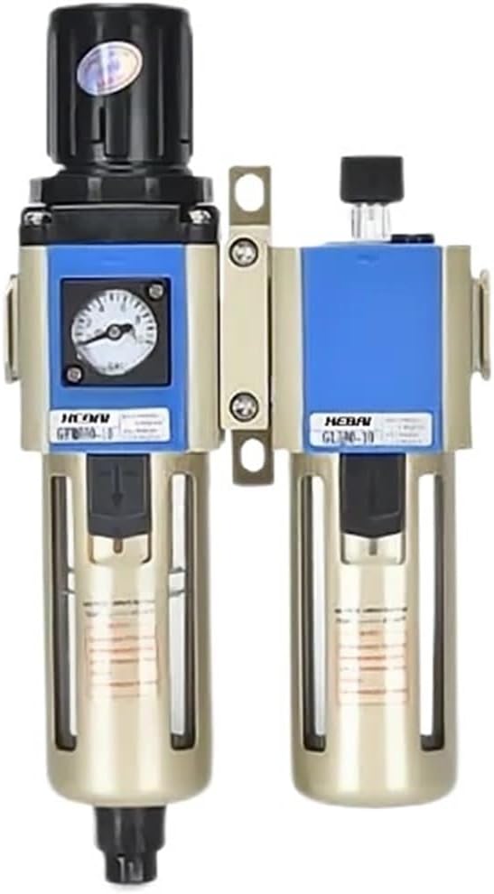 GFC300-08/10/15 Built In Table Air Compressor Oil Water Separator Filter Regulator Trap Airbrush Pressure ReducingValve(GFC300-08)