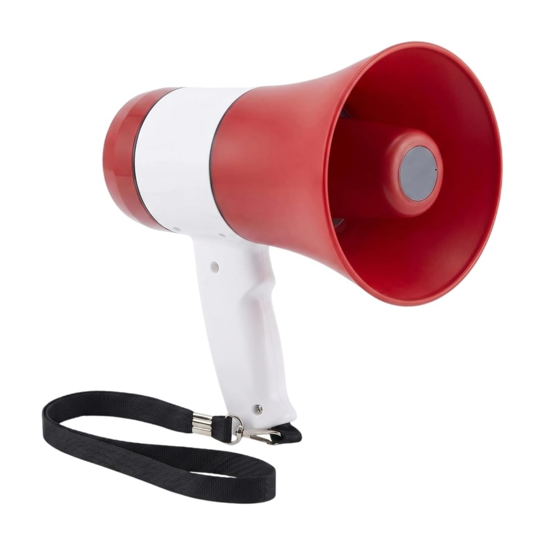 MIC 17 400W Handheld Megaphone with Mic | Portable Loudspeaker with USB, TF Card, Recorder & Music Function | 2400mAh Rechargeable Battery | Megaphone for Events, Rallies & Schools-picture-12