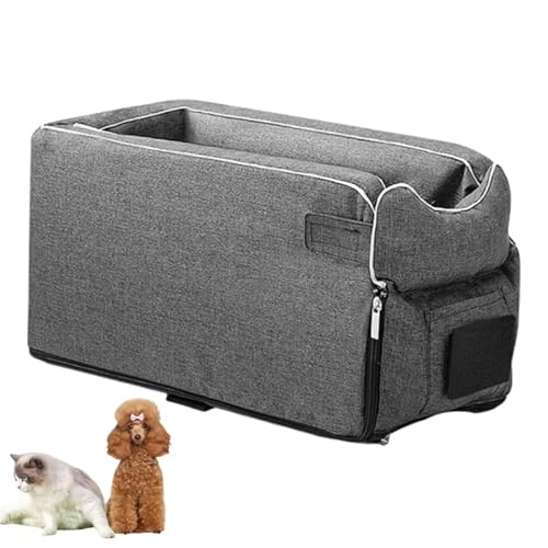 ペット 車載用犬小屋 ドライブシート ボックス ドライブボックス ペット用品 ペット用 ドライブ グッズ ペットグッズ ドライブベッド ペットキャリー 車 車用 犬用品 犬 猫 乗せる 運転席 助手席 小型犬 アームレスト 肘置き センターコンソール (ブ