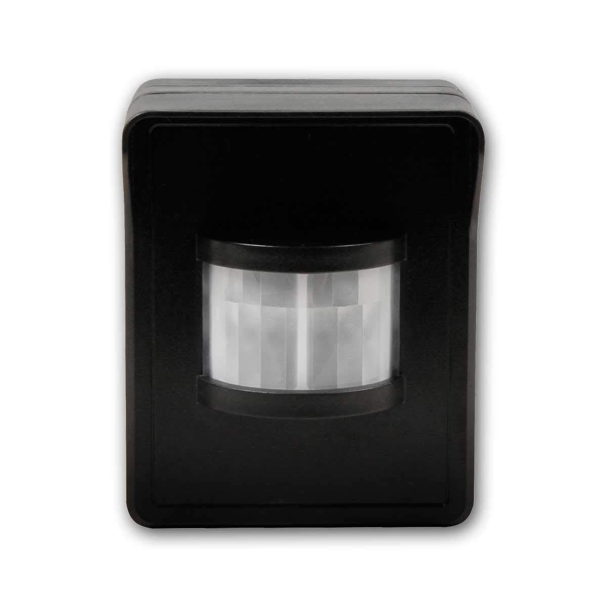 Conjunto de detectores de Movimiento inalámbricos IP44 Comfort, 2 detectores de Movimiento PIR y 1 Receptor