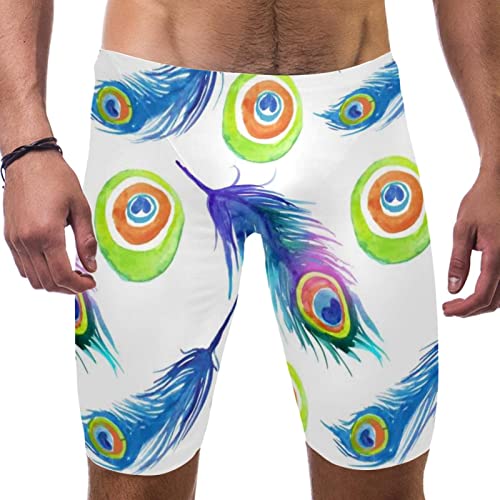 Traje de baño para hombre de alta resistencia estilo jammers de natación largos en talla L
