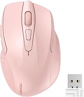 TECKNET Wireless egér 2.4G 4000 DPI 6 gomb nano vevővel PC laptop Mac 1