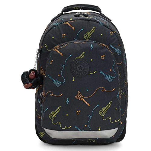 Kipling CLASS ROOM Mochila escolar  43 cm  28 liters  Multicolor  Rock On