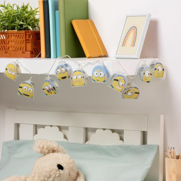Paladone Minions String Lights - Officially Licensed Minions Product