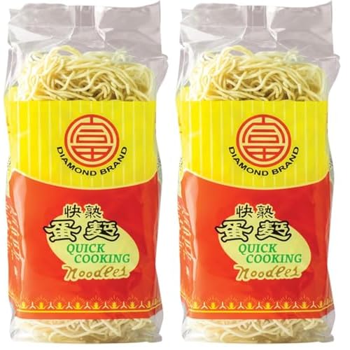 Diamond Quick Cooking Nudeln, mit Ei (500 g Packung) (Packung mit 2)