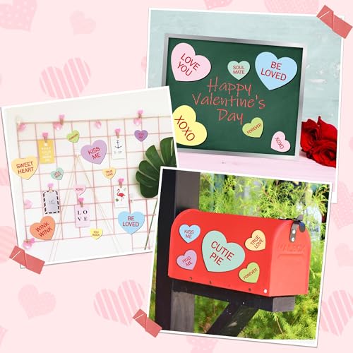 Imanes decorativos corazón 48 piezas MALLMALL6 miniatura 4