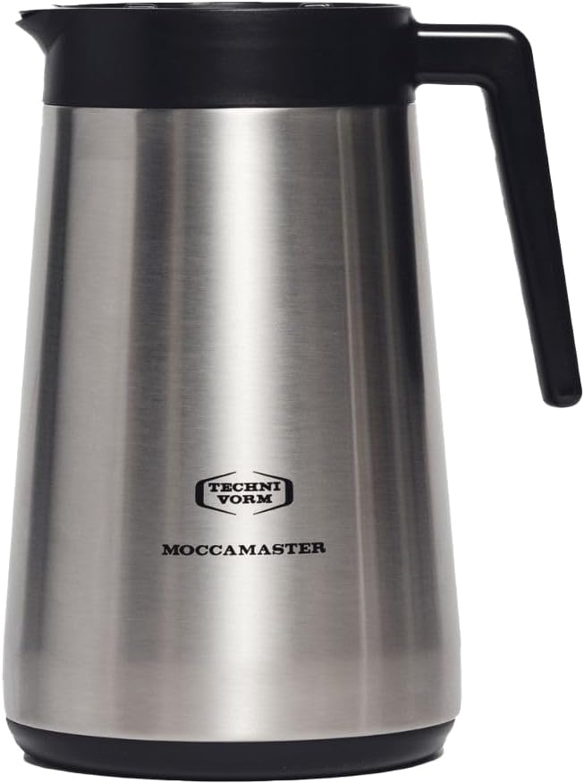 Technivorm Moccamaster 59865, 1.25 L Thermal Carafe, Silver, 40 ounce