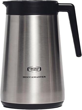 Technivorm Moccamaster 59865, 1.25 L Thermal Carafe, Silver, 40 ounce
