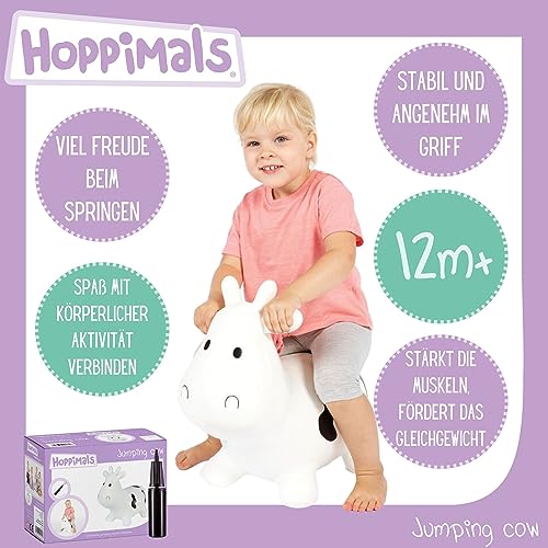 Hoppimals Tootiny Hüpftier für Kinder ab 1 Jahr – Hüpfende Kuh