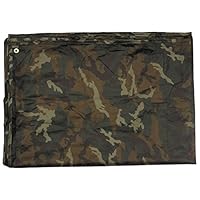 Tente De Pluie MFH – Tapis De Sol Camping, Camouflage Militaire, Neuf