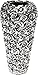 Produktbild Kare Design Vase Rose Silber, Steingut, Vase Groß, Vintage, Dekorationsvase, Tischvase, Blumenvase fürs Wohnzimmer, Accessoire, 45x22x22 cm (H/B/T)
