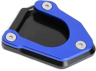 Motorcycle Side Stand Pad Foot Side Stand Extension Kickstand Enlarger Support Plate Pad For CFMOTO 675NK 675SR 675SS 675SR-R 675 NK SR SS SR-R(Blue No logo)