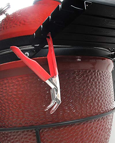 Vankey Grill Grate Lifter Gripper, Accessories For Kamado Joe Charcoal Grill Big Green Egg Primo Grill Dome Smoker Bbq Parts Able To Lift Round Grills、Cooking Grid #TOP5