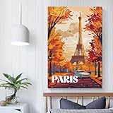 【Décoration idéale pour la maison】 Peinture de décoration murale parfaite pour chambre à coucher, salon, salle de bain, cuisine, salle à manger, couloir, bureau, hôtel, bar, café.