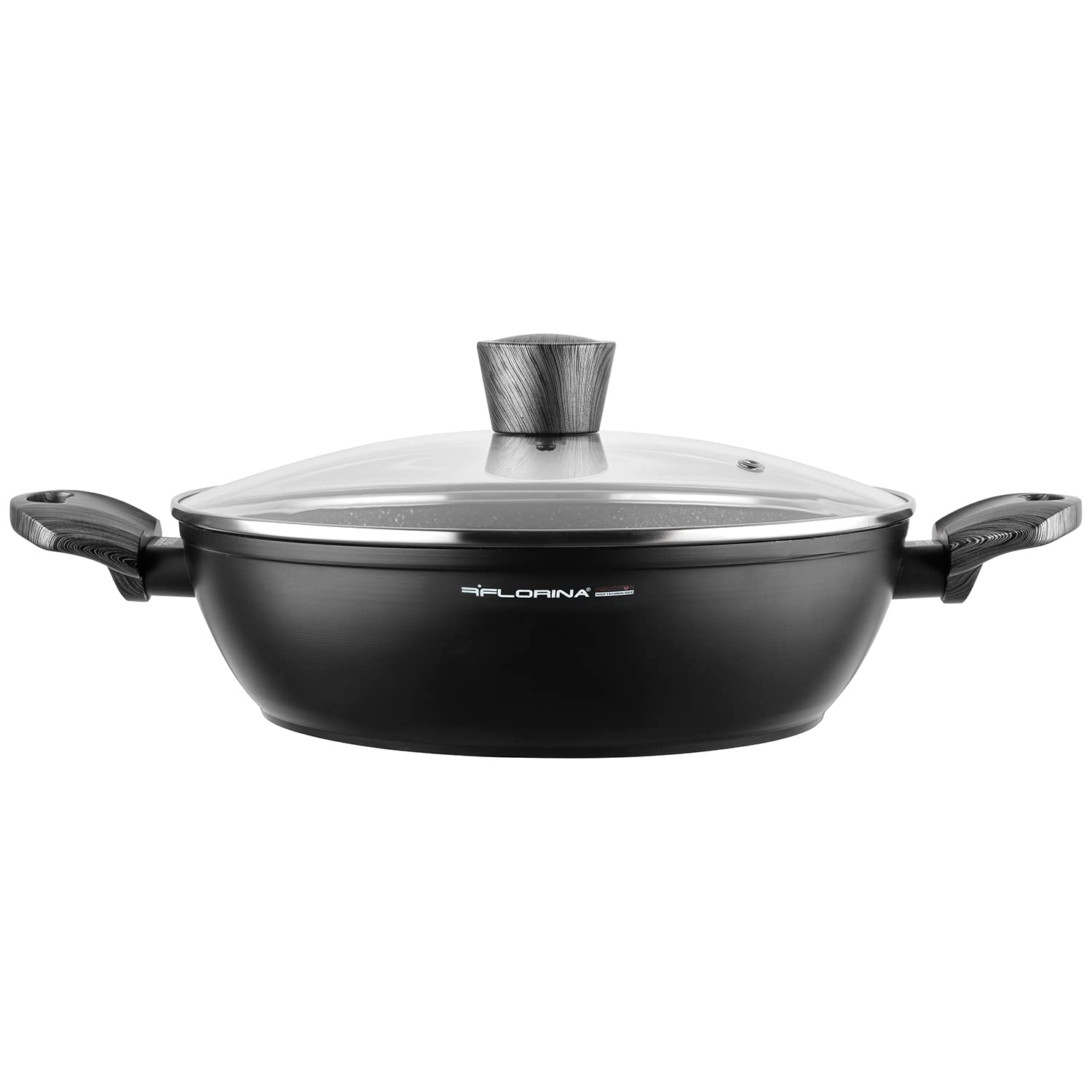 Marmite Induction Antiadhésive BONO 28cm | Casserole Aluminium 3,8L
