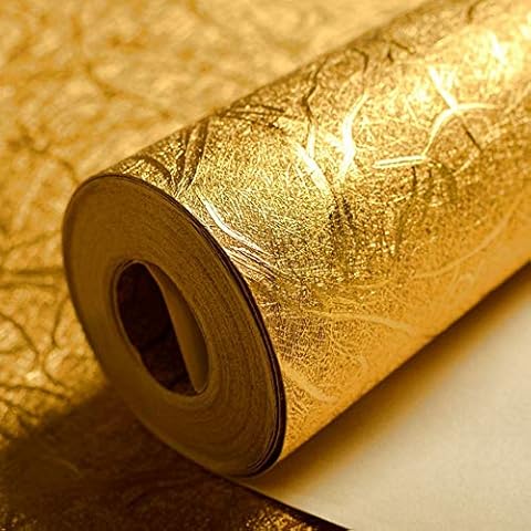 KeTian luxuriöse Tapete mit Goldfolie Cover