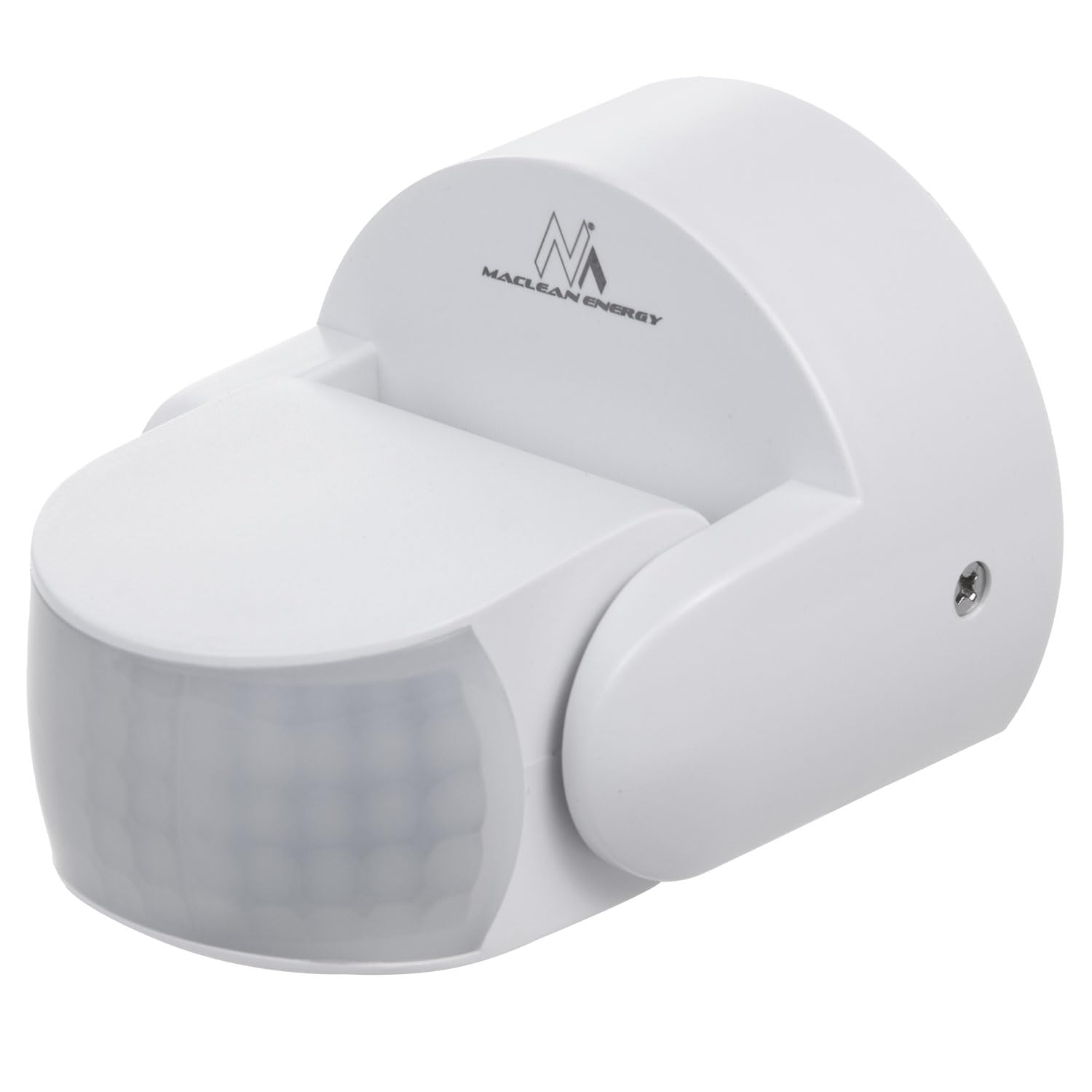 Maclean Weiß Pir Motion Sensor, Infrared, Ip65, White, Range 12M, Max Load 600/1200W, Mce468 W