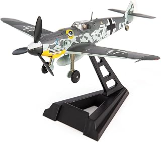 JC Wings | 1:72 Scale Model Military Aircrafts | BF 109G-6, Luftwaffe, JG 51, Bulgaria, 1944 | Model JCW-72-BF109-002