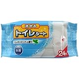 コットン・ラボ 流せるトイレシート すっきりミントの香り 24枚入