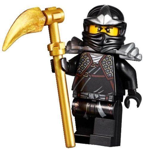 LEGO Ninjago Cole ZX Mini Figure with Armor and Weapon : Amazon