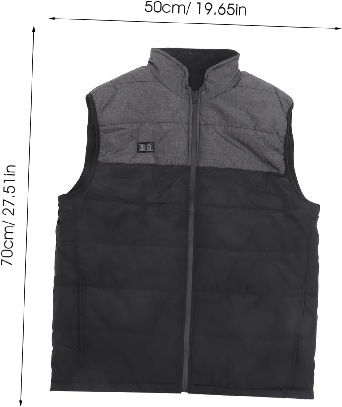 COLLBATH Heating Vest Electric Vest Jacket USB Electric Clothes Winter Heated ed for Men ed