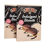 Indulgent Biscuits with Chocolate Flavour Coating and Irish Cream Flavour Filling 180g Box For kids & Adults (Pack of 2)