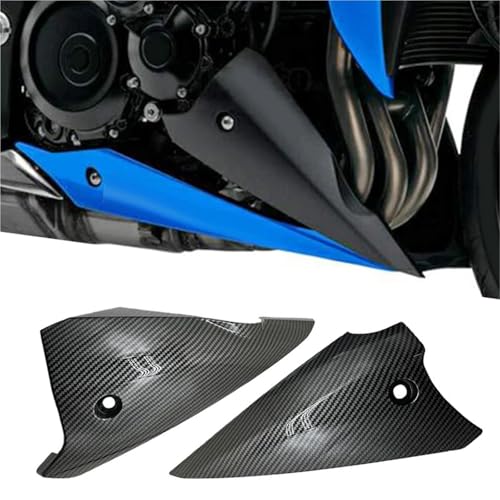 Ailettes de carénage pour Suzuki GSXS 1000 2015-2020 cache-moteur latéral noir
