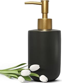 Liquid Soap Dispenser for Bathroom with Gold ...,