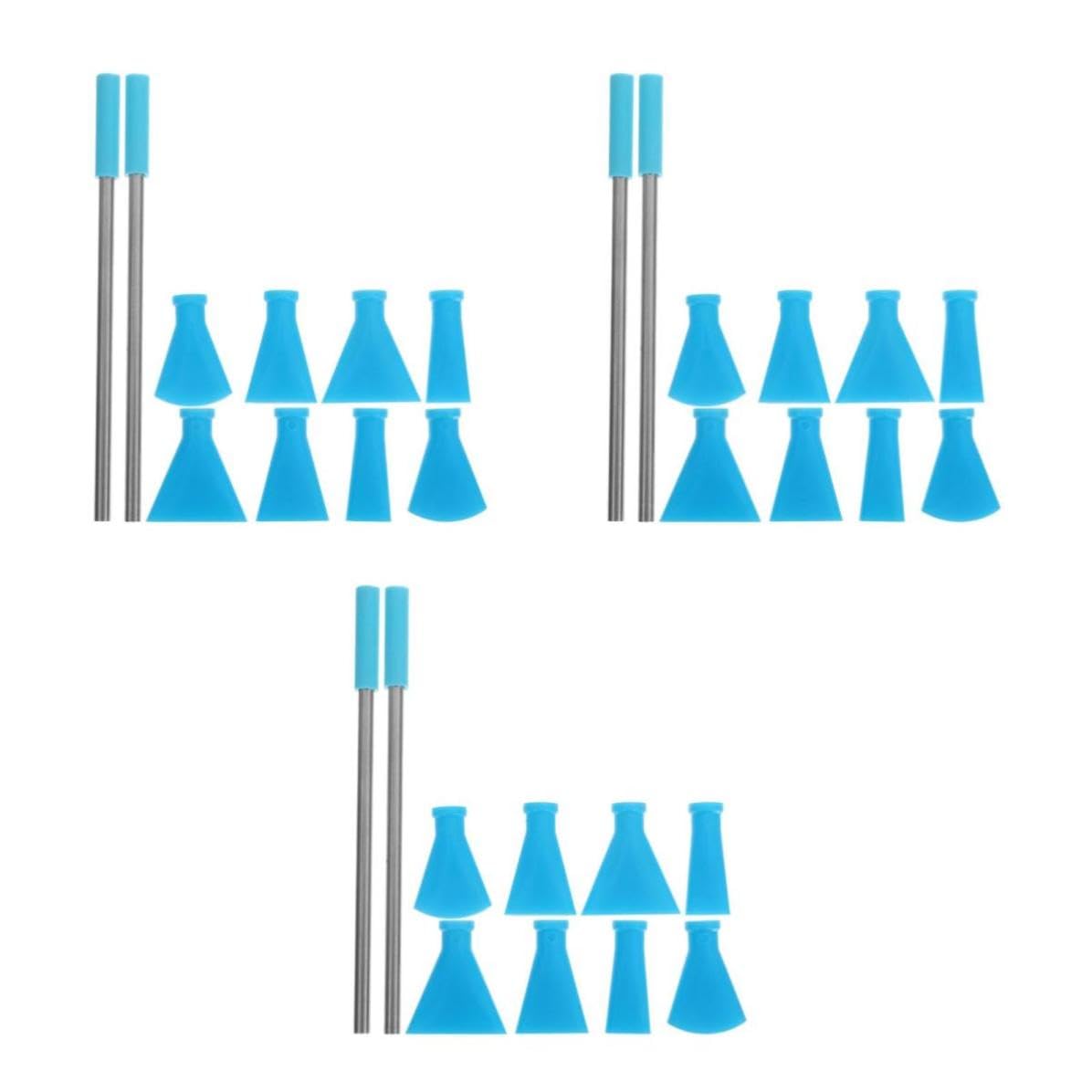 3 Ensembles Kit de Buses de Soufflage en Acier Inoxydable