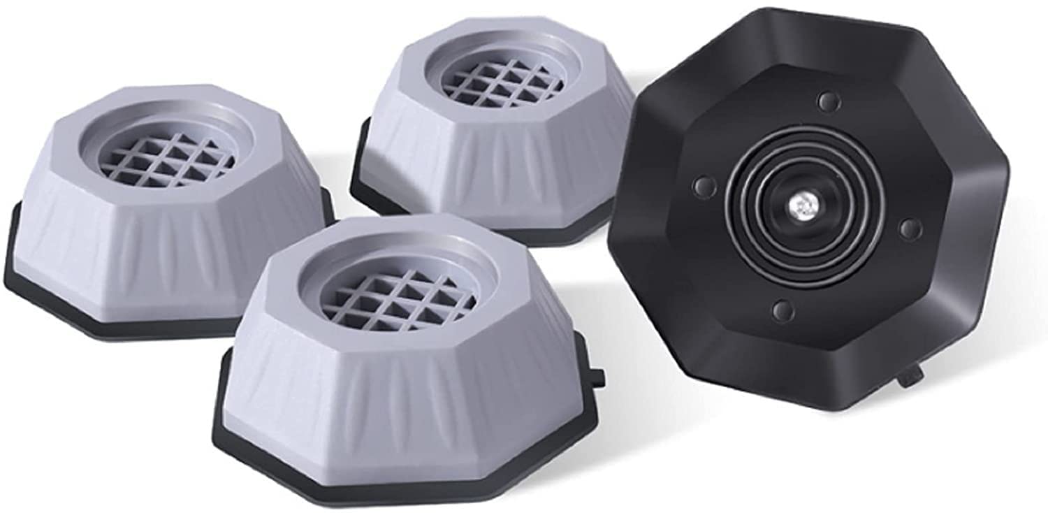 Multipurpose Anti Vibration Pads for 5.5 Kg,5.8 Kg,6 Kg,6.2 Kg,6.5 Kg,7 Kg, 7.2 Kg, 7.5 Kg, 8kg, 9kg, 10kg TOP and Front Load Washing Machine(ABS)