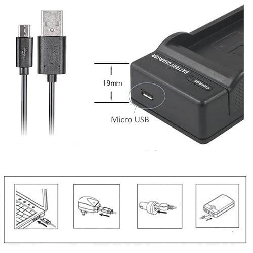 Neuftech Cavo di ricarica USB per FUJIFILM NP-45