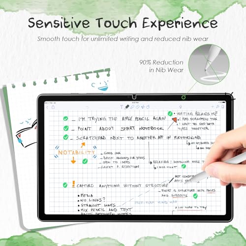 Image of PandaShield [2-Pack] Paper-feel Screen Protector for Samsung Galaxy Tab A11 Plus / A9 Plus (11 inch), Easy Installation Frame, Matte Film for Writing & Drawing, Anti-Glare, Bubble Free, S Pen Compatible