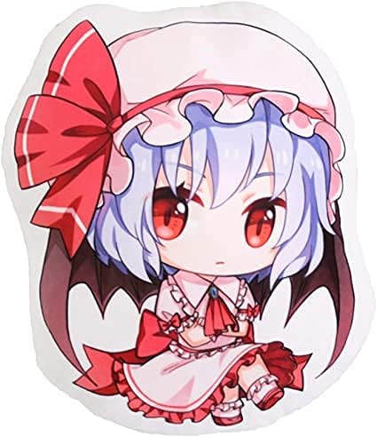 抱き枕東方プロジェクト ぬいぐるみ 両面プリント東方project クッション 博麗霊夢 フランドール レミリア 霧雨魔理沙 かわいい コスチューム道具 飾り プレゼント高弾性 快適 ふわふわ 萌えグッズ コスプレ小物 約42x38cm レミリア 小物 ホビー