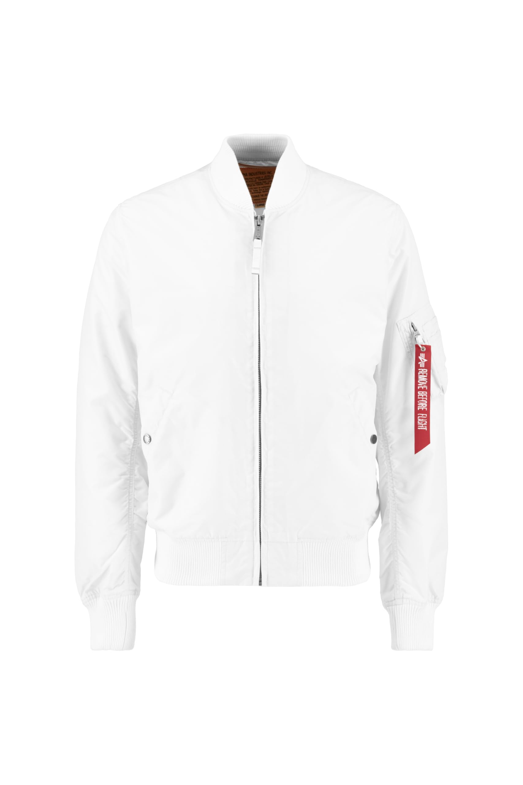 Alpha Industries Herren MA-1 TT, White, XS