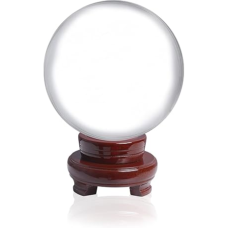 LONGWIN 3.9 inch Crystal Ball, your True Prophecy Partner