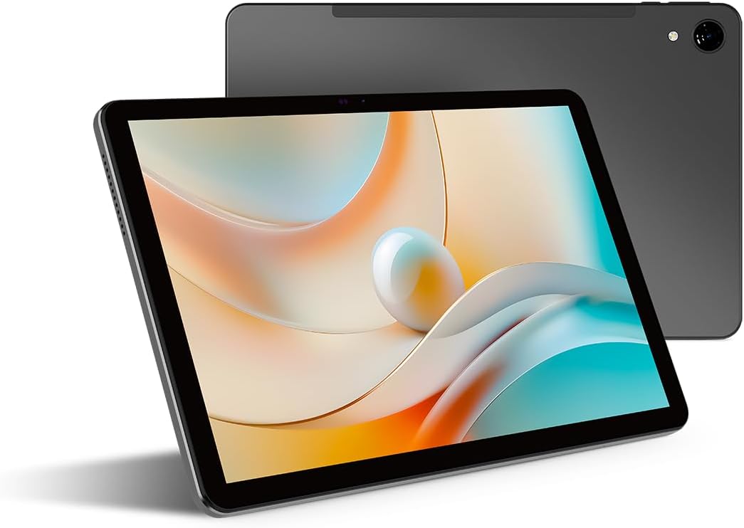 SPC Gravity tablet 10 1 cala HD szary Octa-Core 4 GB RAM i 64 GB pamięci z możliwością rozszerzenia 9 5 godziny pracy baterii Google Family Link Parental Control Android 14