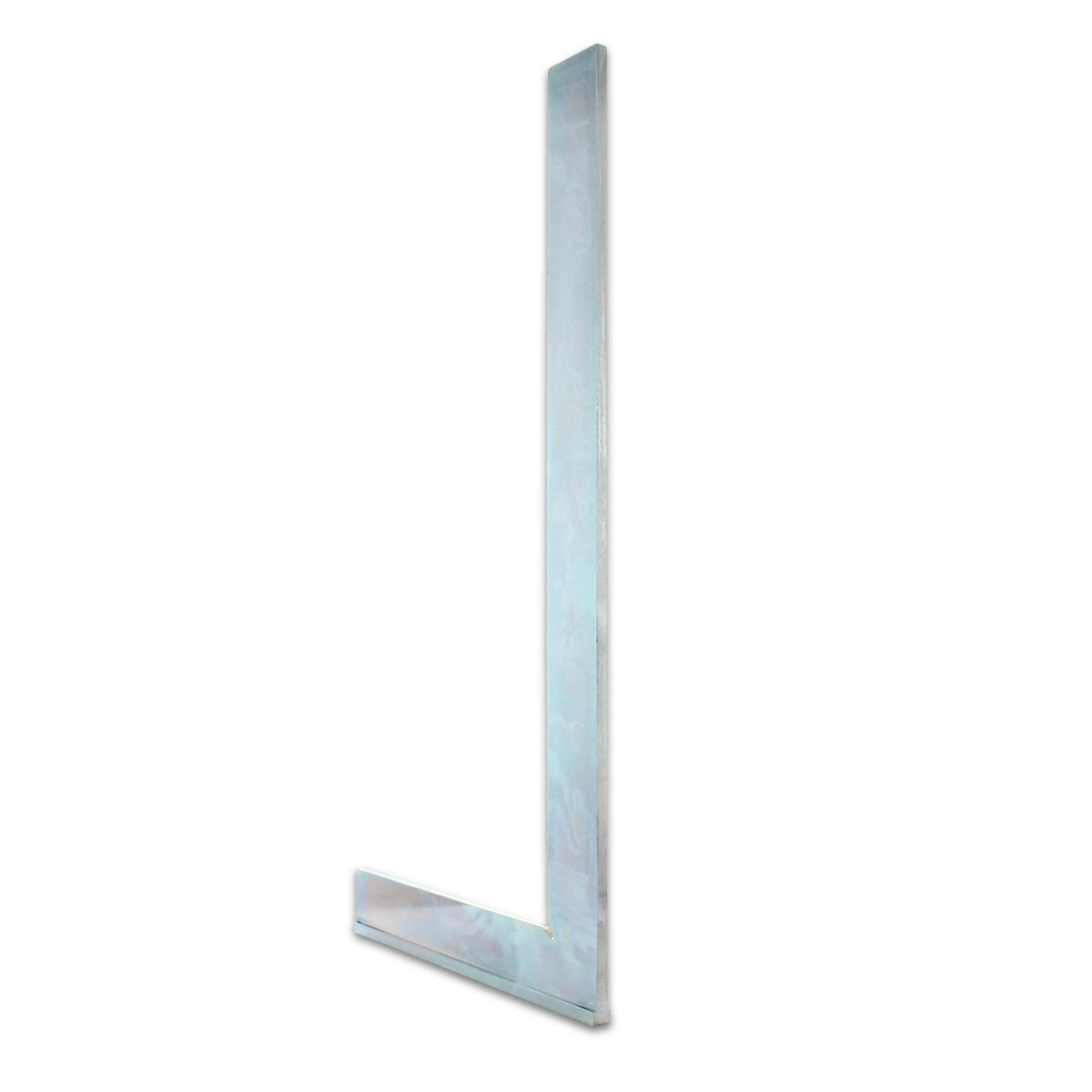 Ángulo de fontanería 600 x 330 mm – Escuadra para chapa de acero galvanizado, herramienta de fontanería con borde estrecho de 1,5 mm