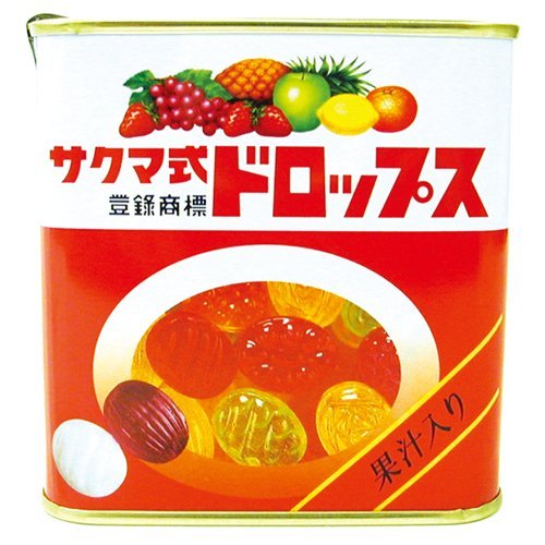 佐久間製菓 サクマ式缶ドロップス 75g 佐久間製菓 サクマ式缶ドロップス 75g