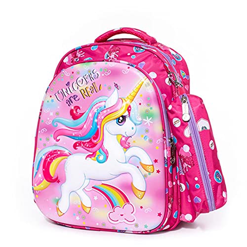 Porte-documents 6-7-8 ans motif licorne 3D, le cadeau de rentrée parfait