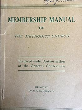 Paperback Membership Manual of the Methodist Church Book