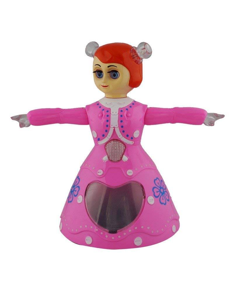 Bloriza Princess Musical Dancing Doll with Lights Pink : Amazon.in 