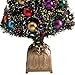 Northwoods Greenery Fiber Optic Christmas Tree with Ball Ornaments, 32-in. Tall