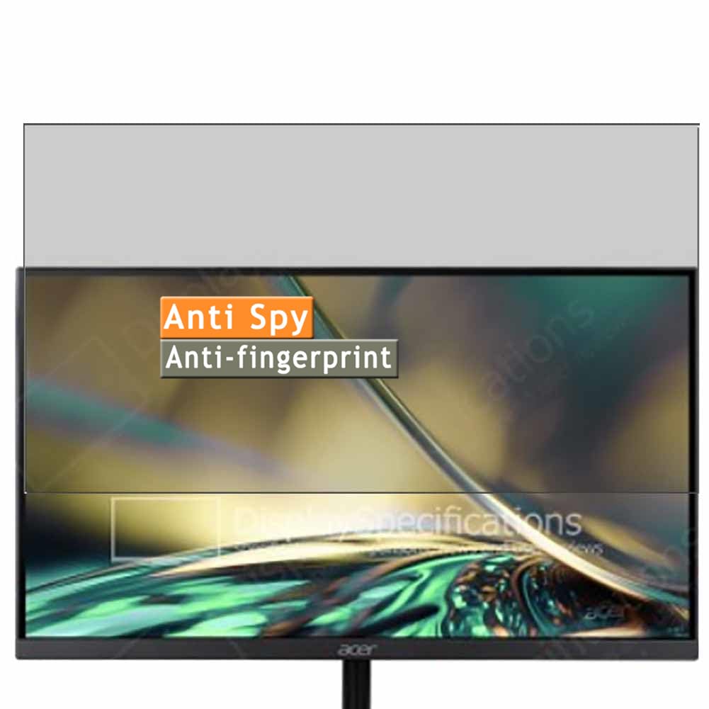 Vaxson TPU Pellicola Privacy, compatibile con Acer SB272 bi SB272bi 27" Monitor, Screen Protector Film Filtro Privacy [Non Vetro Temperato]