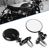 【Nota Importante】Tenga en cuenta que estos retrovisor moto de la motocicleta son piezas de recambio, no espejos OEM, solo se pueden instalar en el extremo de la barra hueca estándar de 7/8 ".