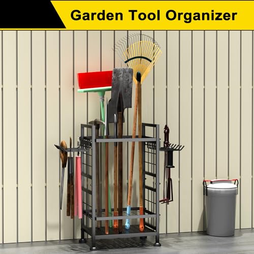 GIOTORENT 3-Tier Garden Tool Rack